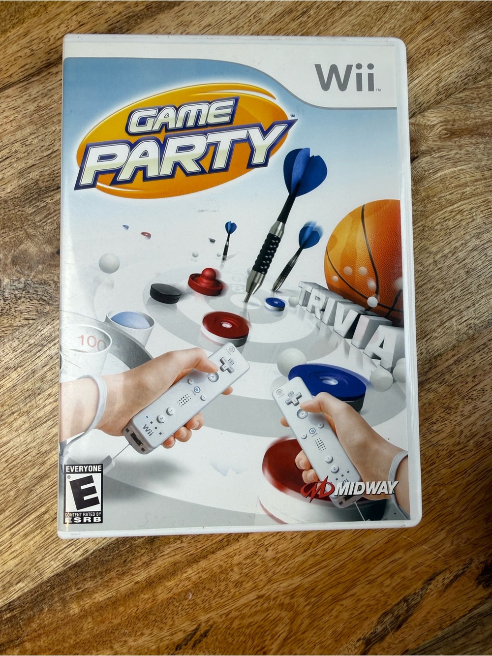 Nintendo Wii Game Party 🎯 Midway Multiplayer Family Party Game Retro